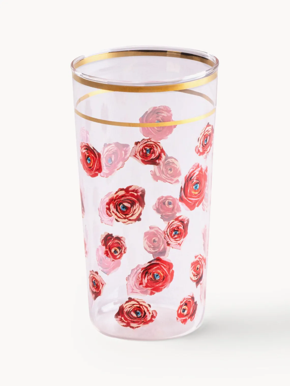 Hot SELETTI Verre à eau Roses