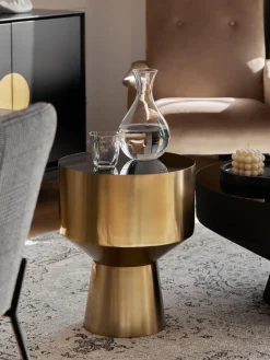 Fashion Broste Copenhagen Verre à eau soufflé bouche, surface lisse Hammered, 4 pièces Transparent