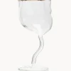 Sale SELETTI Verre à vin avec décor doré Classic On Acid