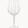 Hot Broste Copenhagen Verre à vin rouge soufflé bouche Stripe