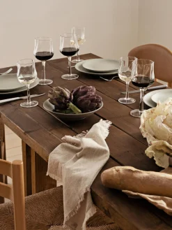 Fashion Broste Copenhagen Verre à vin rouge soufflés bouche Limfjord, 4 pièces