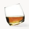 Outlet Sagaform Verre à whisky arrondi Rocking, 6 pièces