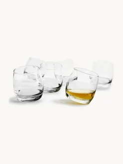 Outlet Sagaform Verre à whisky arrondi Rocking, 6 pièces