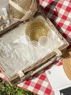 Online Kartell Verres à champagne avec surface texturée Jellies, 4 pièces