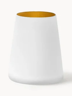 Online Stölzle Lausitz Verres à cocktail en cristal mat Power, 6 pièces Blanc, doré