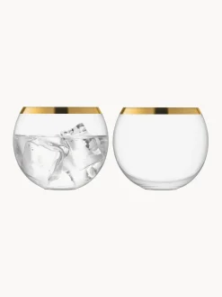 Clearance Lsa International Verres à cocktail soufflés bouche Luca, 2 pièces