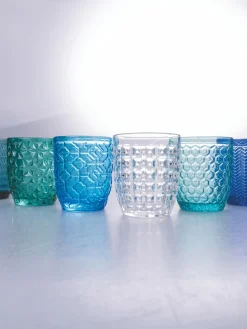 Online Villa D'Este Home Tivoli Verres à eau à embossage décoratif Bicchieri, 6 élém.