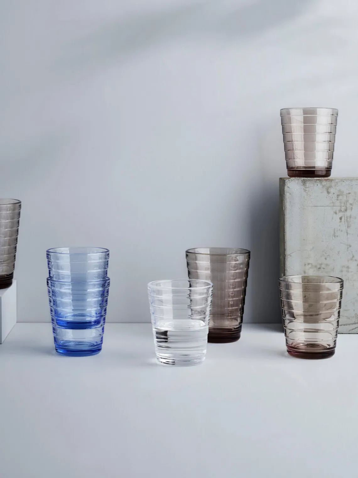 Best iittala Verres à eau Aino Aalto, 2 pièces Bleu, transparent