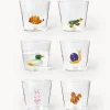Fashion ICHENDORF Verres à eau artisanaux Animal Farm, 6 élém.