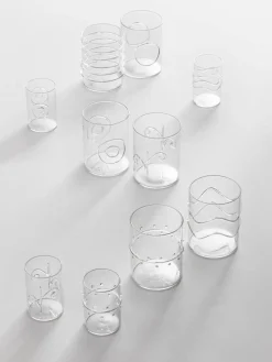 Online ICHENDORF Verres à eau artisanaux Deco' Clear, 6 élém.