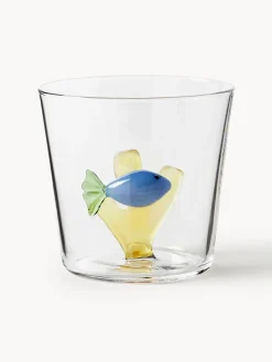 Clearance ICHENDORF Verres à eau artisanaux Marine Garden, 6 élém.
