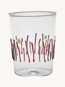 Hot zafferano Verres à eau artisanaux Quattro, 4 élém.