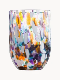 Clearance ANNA VON LIPA Verres à eau artisanaux Splash, 6 pièces