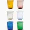 Fashion zafferano Verres à eau artisanaux Veneziano, 6 élém.