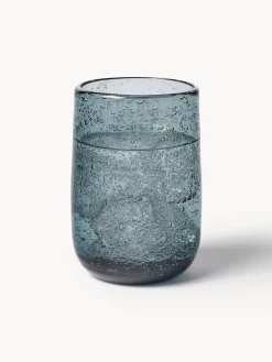 Clearance Olsson & Jensen Verres à eau avec bulles d'air Bari, 6 pièces Gris