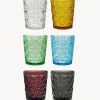 Online Villa D'Este Home Tivoli Verres à eau avec embossage décoratif Marrakech, 6 élém.