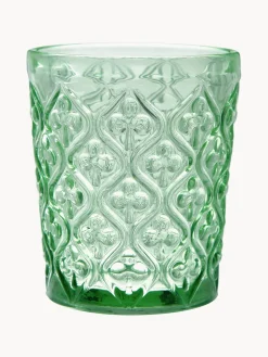 Online Villa D'Este Home Tivoli Verres à eau avec embossage décoratif Marrakech, 6 élém.