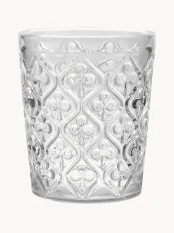 Online Villa D'Este Home Tivoli Verres à eau avec embossage décoratif Marrakech, 6 élém.