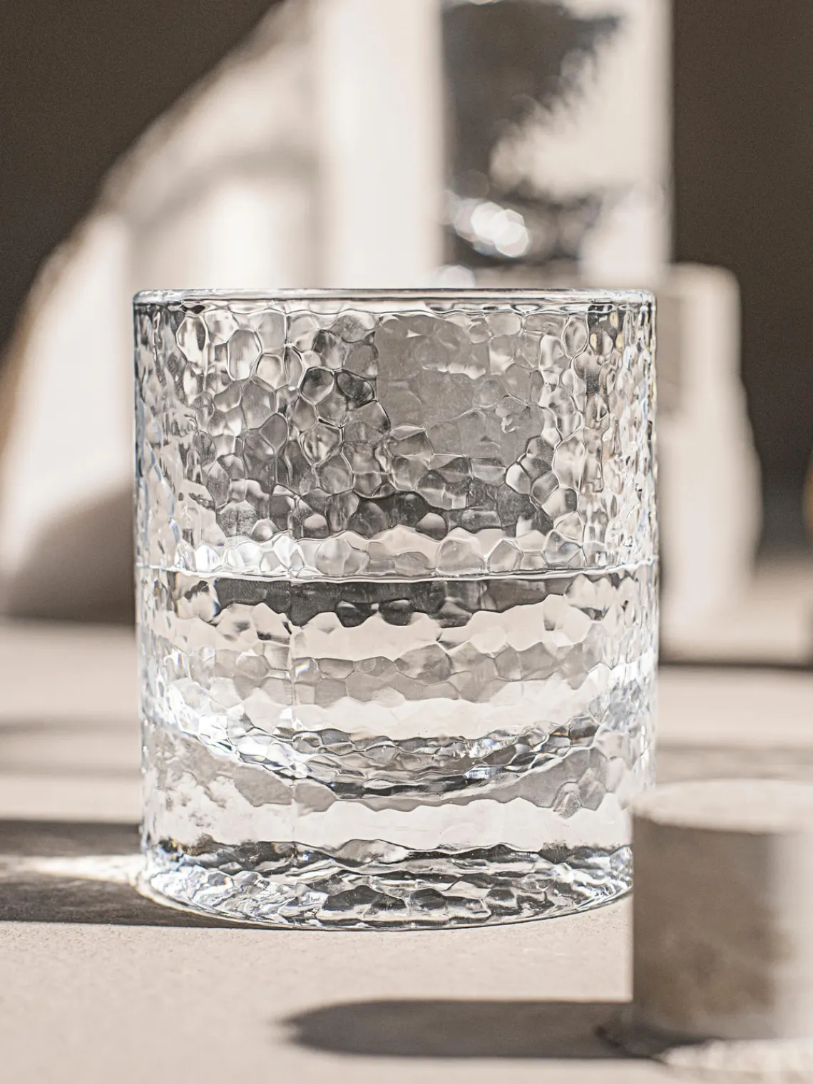 New Holmegaard Verres à eau avec surface structurée Forma, 2 pièces