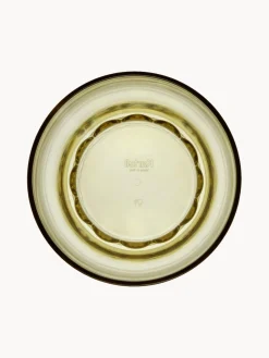 Outlet Kartell Verres à eau avec surface texturée Jellies, 4 pièces Vert clair