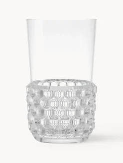 Online Kartell Verres à eau avec surface texturée Jellies, 4 pièces Transparent