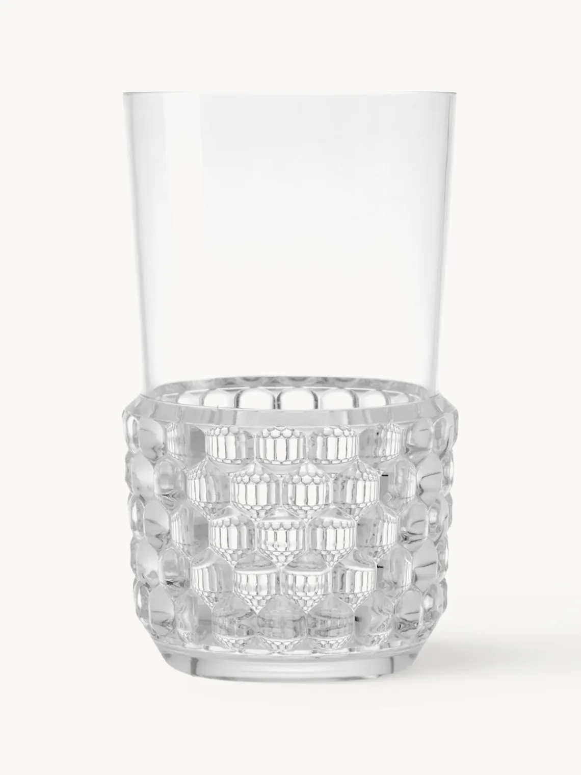 Online Kartell Verres à eau avec surface texturée Jellies, 4 pièces Transparent
