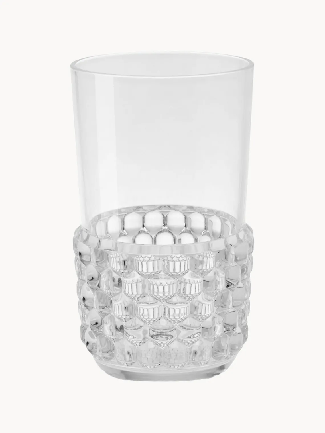 Online Kartell Verres à eau avec surface texturée Jellies, 4 pièces Transparent