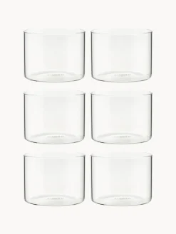 Discount Bitossi Home Verres à eau en verre borosilicate Boro, 6 pièces