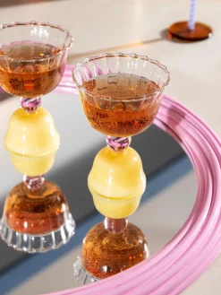 Best &k Amsterdam Verres à eau en verre borosilicate Tulip, 2 pièces