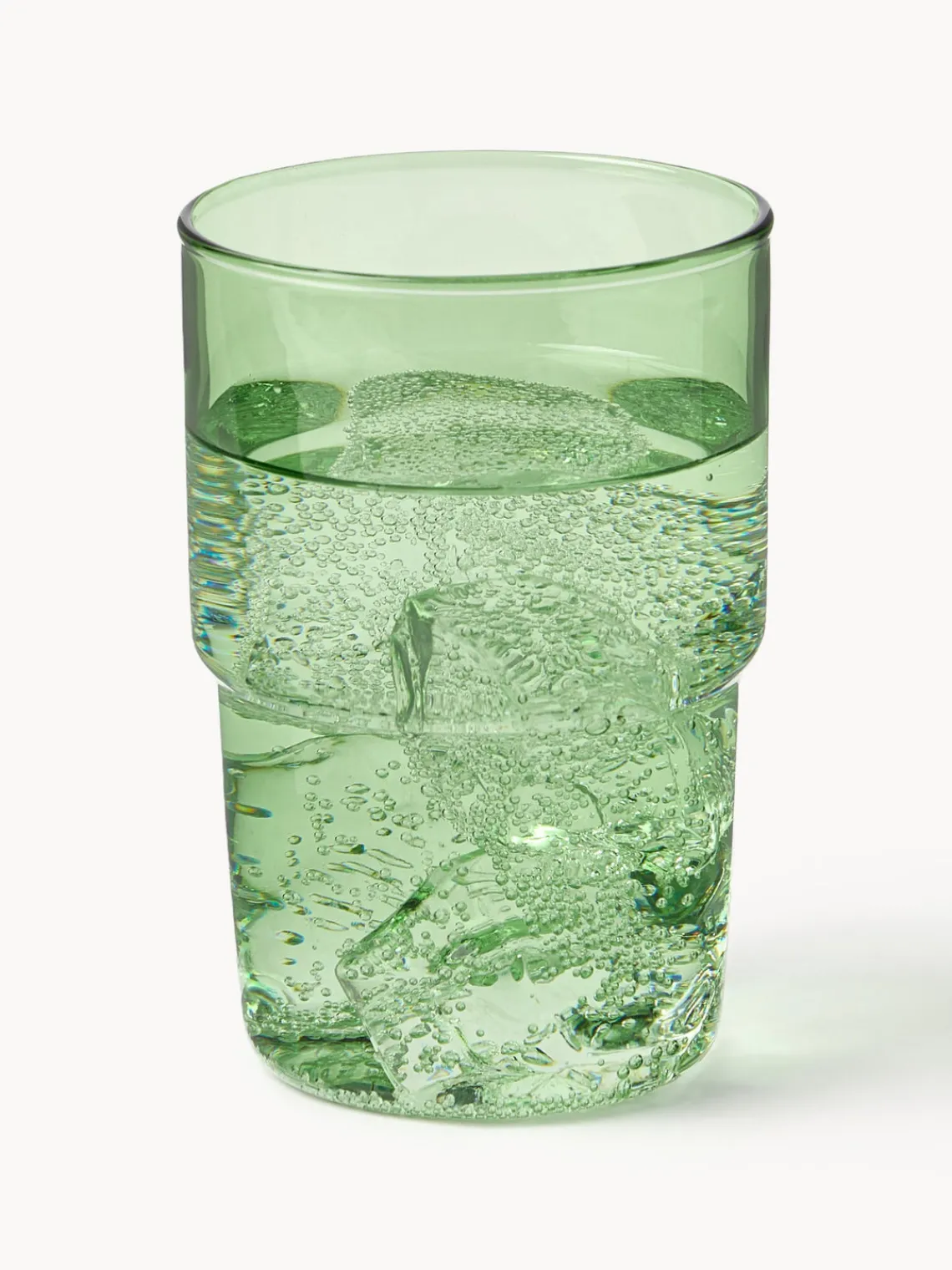Fashion Lyngby Verres à eau en verre borosilicate Torino, 2 pièces Vert, transparent,