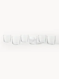 Discount Lsa International Verres à eau en verre fin Gio, 6 pièces
