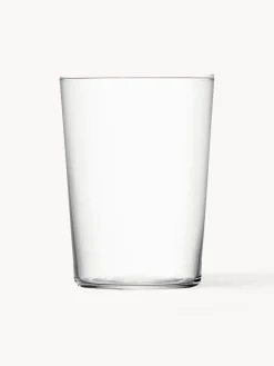 Hot Lsa International Verres à eau en verre fin Gio, 6 pièces