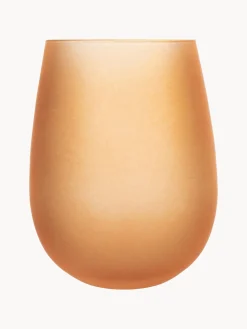 Sale Villa D'Este Home Tivoli Verres à eau Happy Hour, 6 élém. Tons orange et brun, mat