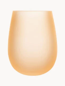 Sale Villa D'Este Home Tivoli Verres à eau Happy Hour, 6 élém. Tons orange et brun, mat
