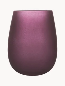 Discount Villa D'Este Home Tivoli Verres à eau Happy Hour, 6 élém. Tons roses et lilas, mat