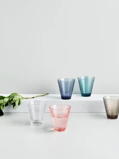Best iittala Verres à eau Kastehelmi, 2 pièces Beige, transparent