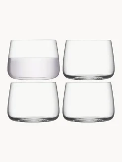 Sale Lsa International Verres à eau Metropolitan, 4 pièces
