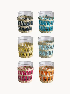 Online Pols Potten Verres à eau Reed, 6 élém.