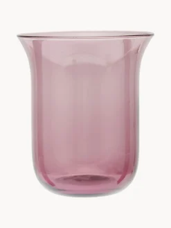 Hot Bitossi Home Verres à eau soufflés bouche Diseguale, 6 élém. Multicolore, transparent