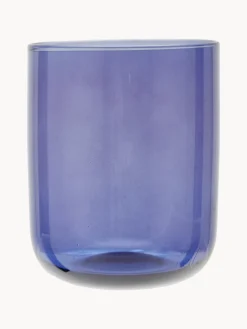 Hot Bitossi Home Verres à eau soufflés bouche Diseguale, 6 élém. Multicolore, transparent