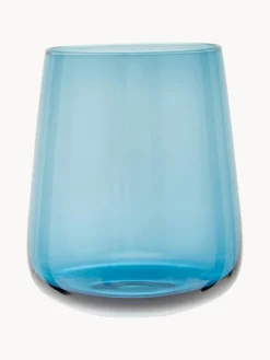 Hot Bitossi Home Verres à eau soufflés bouche Diseguale, 6 élém. Multicolore, transparent