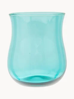 Hot Bitossi Home Verres à eau soufflés bouche Diseguale, 6 élém. Multicolore, transparent