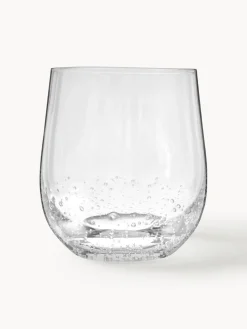 Best Broste Copenhagen Verres à eau soufflés bouche Bubble, 4 pièces