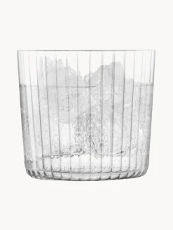 Clearance Lsa International Verres à eau soufflés bouche Gio, 4 pièces