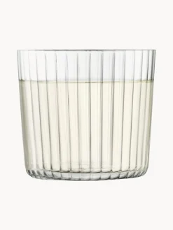 Clearance Lsa International Verres à eau soufflés bouche Gio, 4 pièces