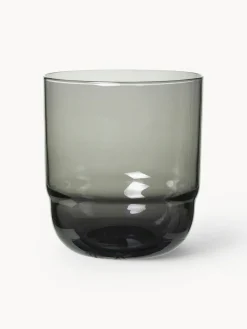 New Broste Copenhagen Verres à eau soufflés bouche Nordic Bistro, 4 pièces
