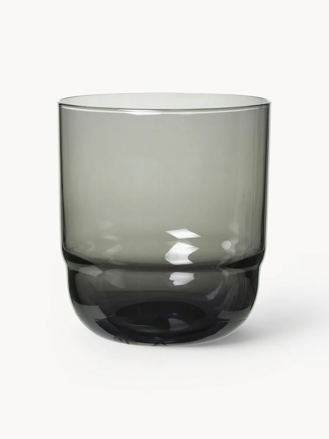 New Broste Copenhagen Verres à eau soufflés bouche Nordic Bistro, 4 pièces