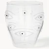 Discount Jonathan Adler Verres à eau soufflés bouche Oculus, 4 pièces