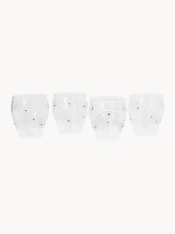 Discount Jonathan Adler Verres à eau soufflés bouche Oculus, 4 pièces