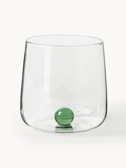 Discount zafferano Verres à eau soufflés bouche Bilia, 6 élém.